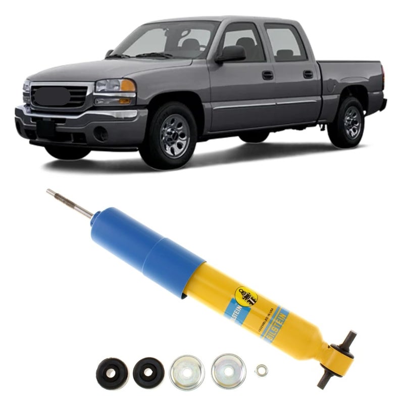 Bilstein B6 4600 Single Front Suspension Shock Absorber Fits: 1998 2007 Sierra SIlverado 1500 4.3 & 6.0 with coil spring suspension crew and standard Cab | Monotube Design | 24-029025 - Image 4